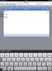 Gmail on iPad