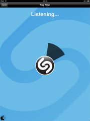 Shazam for iPad