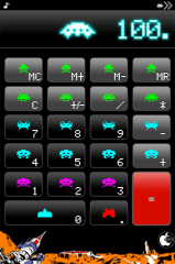 スペースインベーダー電卓-FREE-