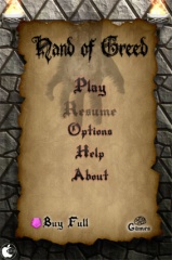 Hand of Greed - dodge the blade! Lite