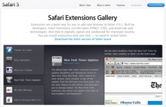 Safari Extensions Gallery