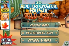 Wild West 3D Rollercoaster Rush FREE