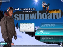 Sal Masekela presents Spinfast Snowboard