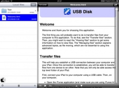 USB Disk for iPad