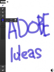 Adobe Ideas 1.0 for iPad