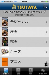 TSUTAYAランキング