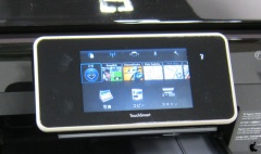 4.3インチタッチスクリーン