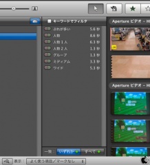 キーワードフィルター