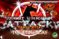 Robot Unicorn Attack Heavy Metal Edition
