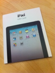 iPad Gift Cards
