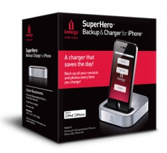 SuperHero iPhone Backup and Charger