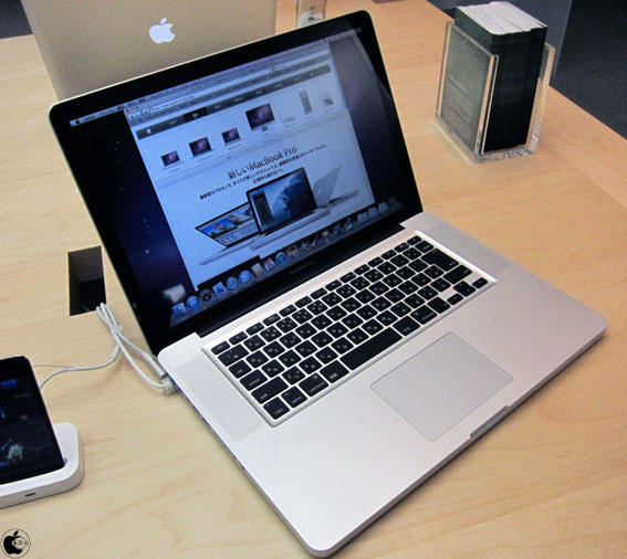 MacBookPro 15 Early2011 2.2Hz i7/4G/750GPC/タブレット - ノートPC
