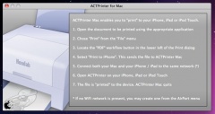 ACTPrinter for Mac
