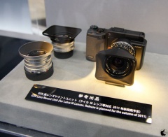 ライカMマウントに対応するGXR用レンズマウントカメラユニット