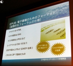 EPUB自体に、独自仕様というのは実は少ない