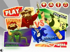 Pirates vs. Ninjas vs. Zombies vs. Pandas HD