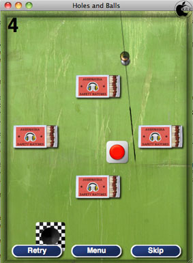 ボールを弾いて 一発で穴に落とすmac用ゲームアプリ Holes And Balls を試す Mac App Store Mac Otakara