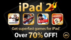 Get up to 70% Off Every EA Game for iPad