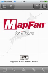 MapFan for iPhone
