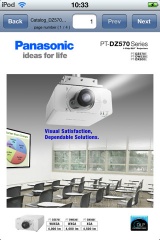 Panasonic Wireless Projector for iOS