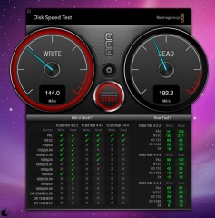 Blackmagic Disk Speed Test