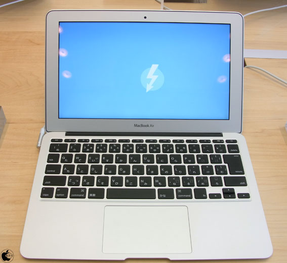 MacBookAir 2011モデル13.3インチ/CPU1.7/RAM4GB