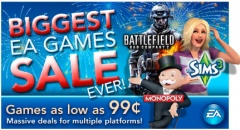 Biggest EA Games Sale Ever!