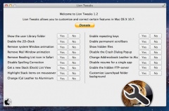 Lion Tweaks