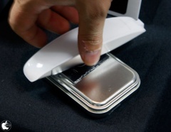 測定器キャリブレーション用のγ放射線物質の上に「RDTX-PRO」を乗せてみると、数分でアラームを発報