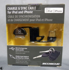 Scosche flipSYNC II Charge and Sync Cable for iPod and iPhone