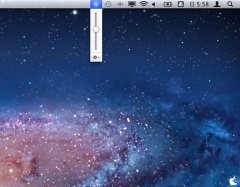 Brightness menu bar