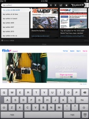 Yahoo! Axis - A Search Browser