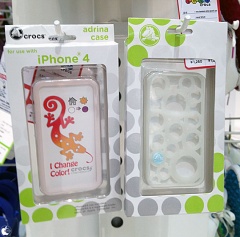 crocs chameleons adrina iPhone4 case