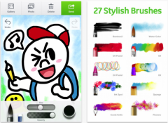 LINE Brush
