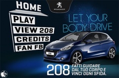Peugeot 208 - Let your body drive